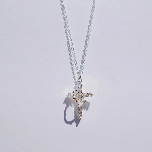 Cross & Crown Necklace