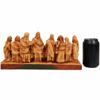 🎄The Last Supper Hand-Painted Resin Statue – 8.5” Christian Home & Car Decor | Limited Christmas Sale🎁