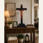 He Died for Us – Premium Handcrafted Jesus Crucifix for Christian Homes