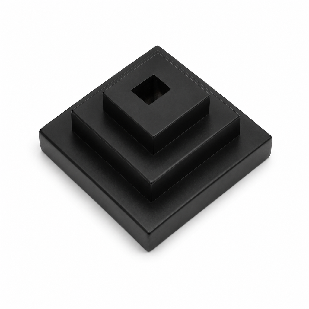 Sacred Crucifix Display Base – Durable Resin Stand